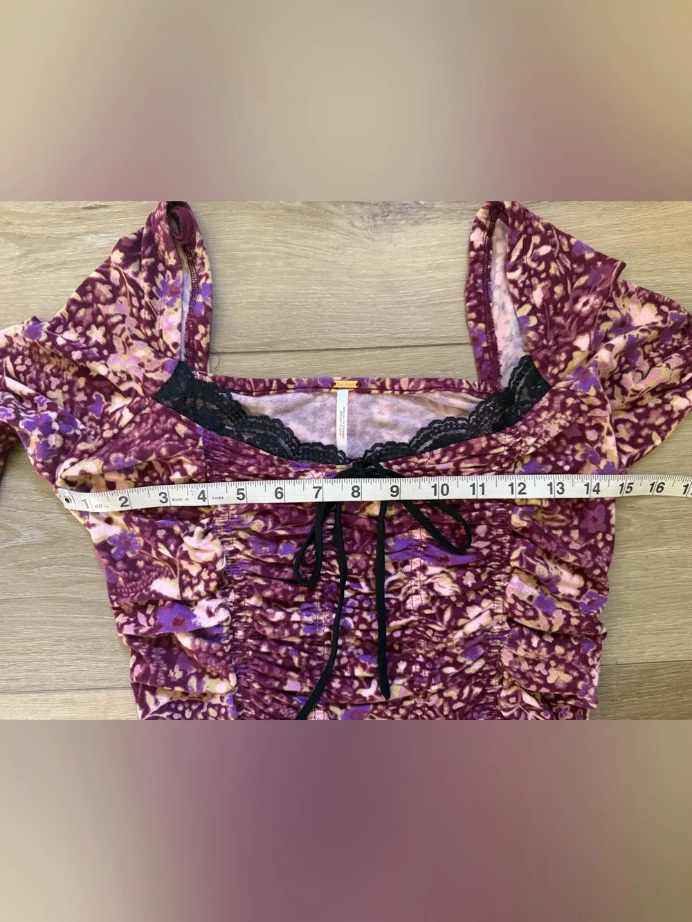 FREE PEOPLE  Layer It On Me Long Sleeve Top EUC